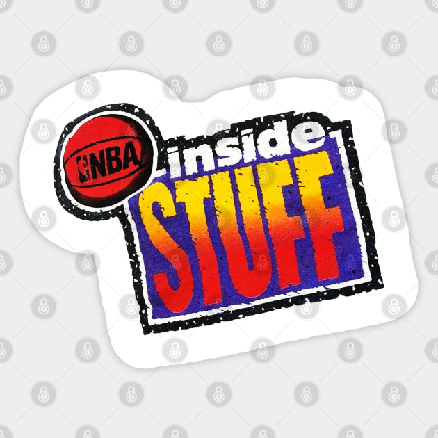 NBA Inside Stuff - NBA Basketball Sticker by nicklower